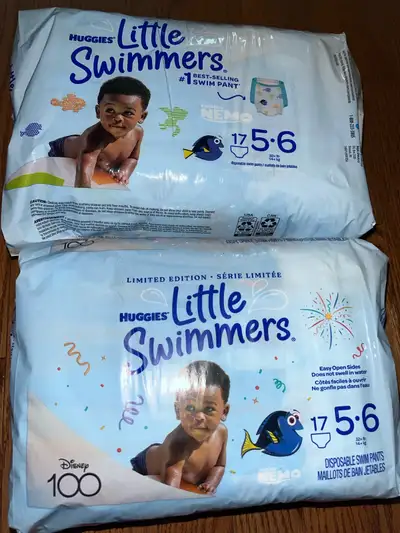 Huggies little swimmers pull up size 5/6 (17), View more