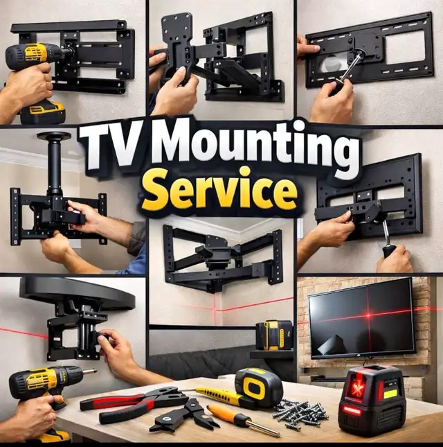 Installation tv mural (professional  in Other in City of Montréal - Image 3
