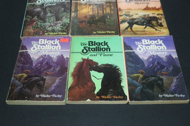 8 Books - Black Stallion Soft Cover Books by Walter Farley in Children & Young Adult in Peterborough - Image 2