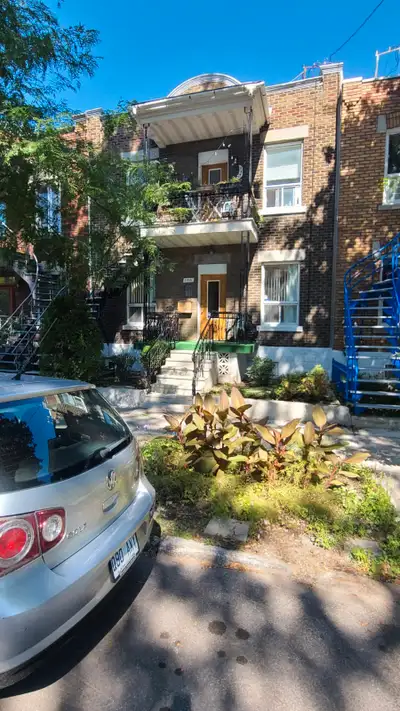 Beau grand 4 1/2 Rosemont, H, Duplex Promenade Masson.