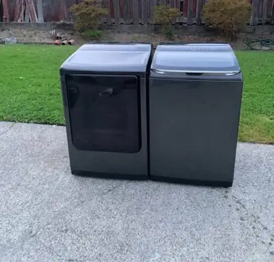 Washer and dryer set used for only 15 months and in excellent condition. I can deliver them to your...