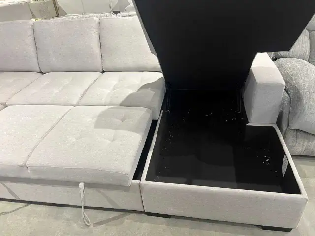 U Shape Sofa Bed w/ Storage – New Arrival | Free Delivery in Couches & Futons in Owen Sound - Image 3