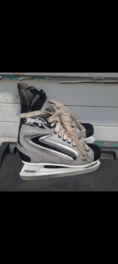 Sherwood hockey skates (size 5 youth), View more