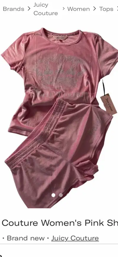 juicy short set, View more