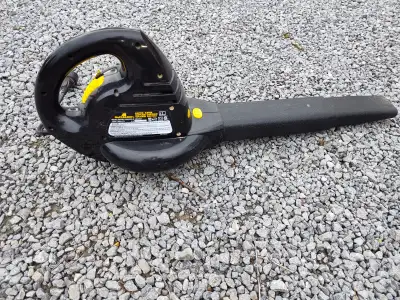 McCulloch electric leaf blower $20, View more