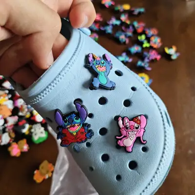 Jibbitz Shoe Charms for Crocs: Lilo & Stitch, Pokemon, Mario etc, View more