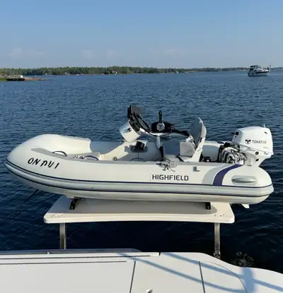 2021 Highfield 310 dinghy 20 Hp Tohatsu The boat and motor are in excellent condition. Stored indoor...