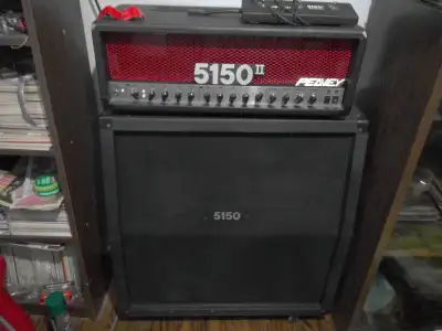 2003 PEAVEY 5150II amp cab & footswitch, View more