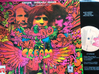 Cream Disraeli Gears LP clean vg++ psychedelic rock vinyl