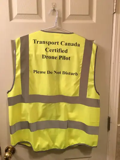 Transport Canada Deluxe Drone Vests. All Sizes M, L, XL 2XL-5XL., View more