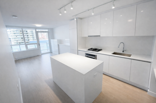 RiverSky 1BR Condo | Quiet 10th Floor | Steps to SkyTrain | May 1 908 Quayside Dr | New Westminster...