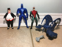 Vintage 1990's Kenner Batman Action Figures