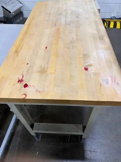 Solid Maple Top Workbench, View more