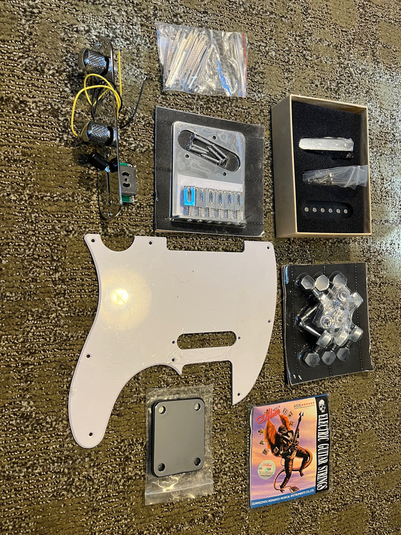 Telecaster Hardware Kits Guitars London Kijiji
