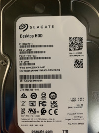 Seagate - SATAIII - ST1000DM014 - 3.5" 1 TB HDD - Brand New