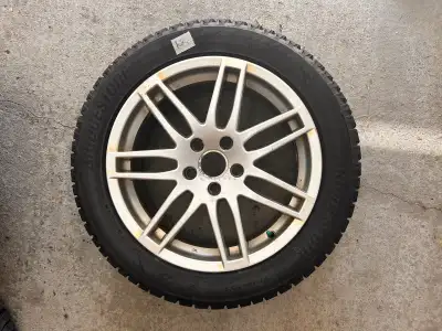 Set of 4 Bridgestone Blizzak Winter Tires 225/50/r17 came off of an Audi A4 5x112. Brand new and onl...