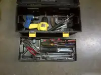 tools and box