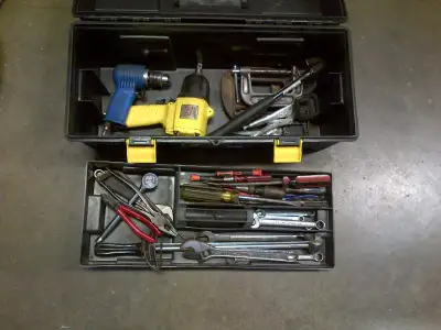 tools and box, View more