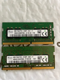 SKHynix Laptop Memory - 8 + 4 = 12GB - Portable Memoire 