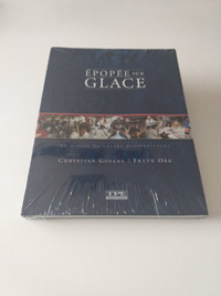 Livre " ÉPOPÉE sur GLACE" a état neuf enveloppé.