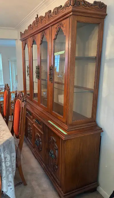 Vintage hutch and sideboard, View more