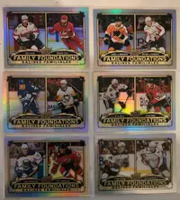 2023-24 Upper Deck Tim Hortons Family Foundations 6-Card lot Ins