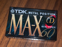 TDK MA-X 60 Metal Position Type IV  IEC IV. Brand NEW Sealed