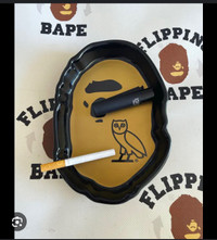 BAPE x OVO Ape Head Cigar Ashtray