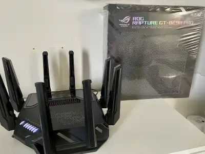 Asus ROG Rapture GT-BE98 Pro WiFi7 Gaming Router, View more