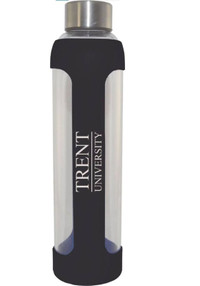 BRAND NEW DURABLE Trent University Silicone Glass Bottle 20 oz