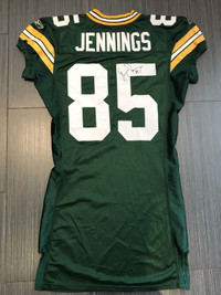 Team Issue Autographed Greg Jennings Green Bay Packers Jersey