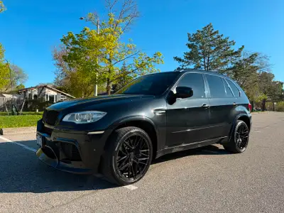 2013 BMW X5 M is not an average grocery hauler - it's a stage 2 tuned monster in black with a striki...