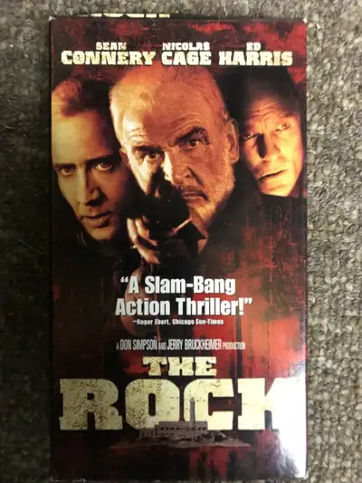 The Rock Movie Vintage VHS Cassette Tape, View more