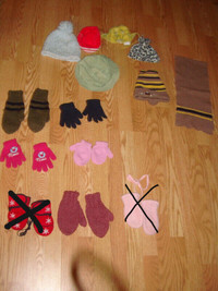 Like New Hats, Mittens, Mitts Boots & Scarves - $1 each