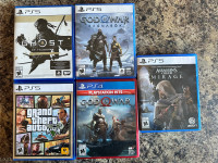 PS5 games for trade 