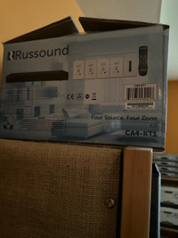 Russound 4 zone home audio system