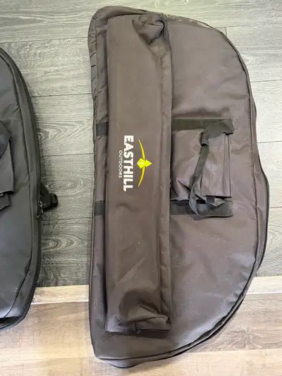 Two bows for sale. Both RH Diamond Edge SB1 35lb draw. $680.00 Includes Cary case ,20 Arrows Hunter...