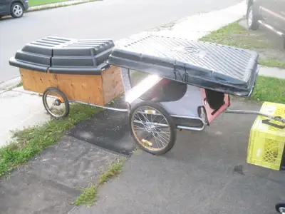 Bike Trailer and tandem Trailer., View more