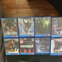Various ps4 and psp titles.