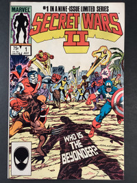 Marvel Secret Wars II 1980’s Comic Book Set ( 10 )