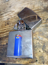 Giant Zippo table lighter
