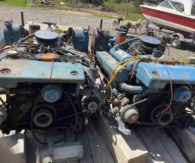 I have two used Chris Craft 350Q 235 HP engines for sale. These engines, known for their robust perf...
