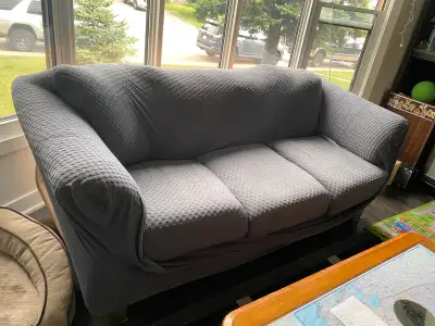 couch with cover , View more