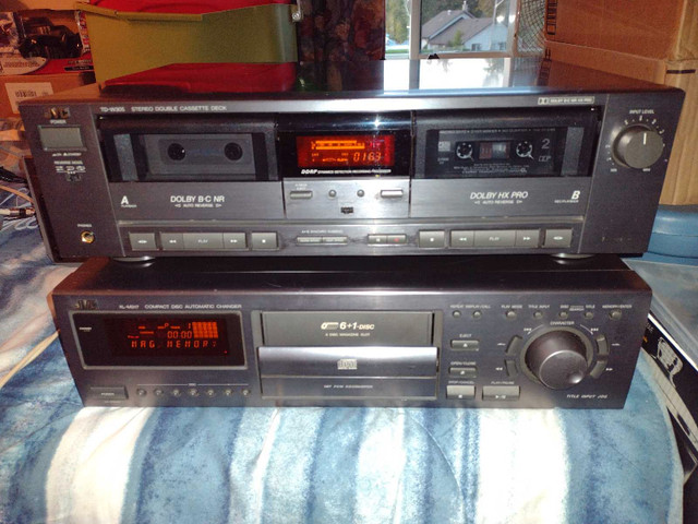 JVC 6+1 CD & Tape Deck in Stereo Systems & Home Theatre in North Bay