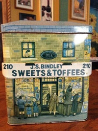 Boîte de tôle Sweets & Toffees Made in England