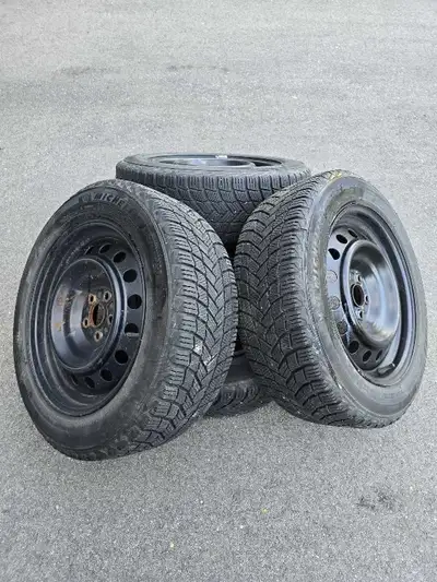 Michelin X-ICE Snow. Almost new, plenty of tread left ~90%. Came off 2020 Toyota Corolla. Will Fit m...