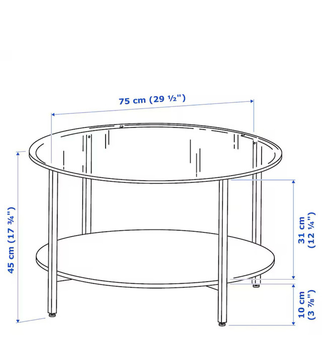 IKEA coffee table  in Coffee Tables in Calgary - Image 2