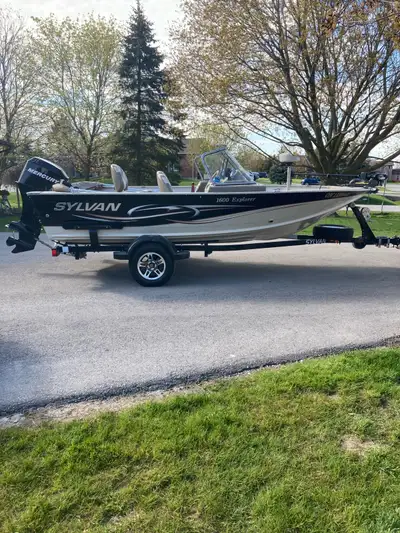 2008 Sylvan 1600 dual console with 60hp Mercury. Excellent condition and great for fishing. Brand ne...