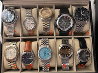 Various watches for sale (Swiss, Japanese)