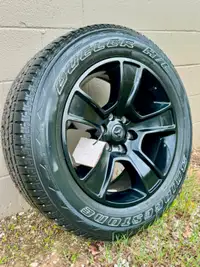 Set of Ram 6 bolt tires and rims with sensors
